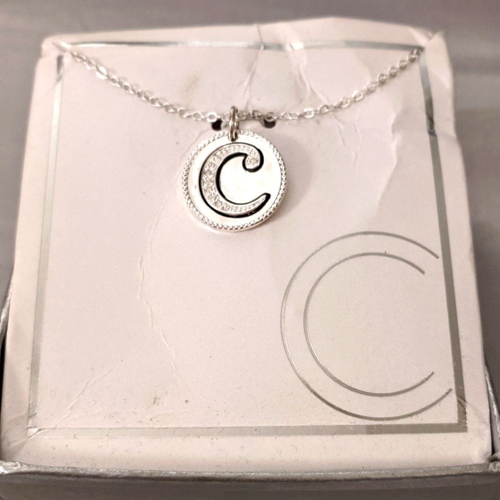 NWT! Initial "C" Necklace